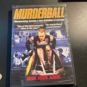 MURDERBALL DVD NEW/SEALED FABULOUS DOCUMENTARY ABOUT TH WILL OF QUADRIPLEGIC MEN